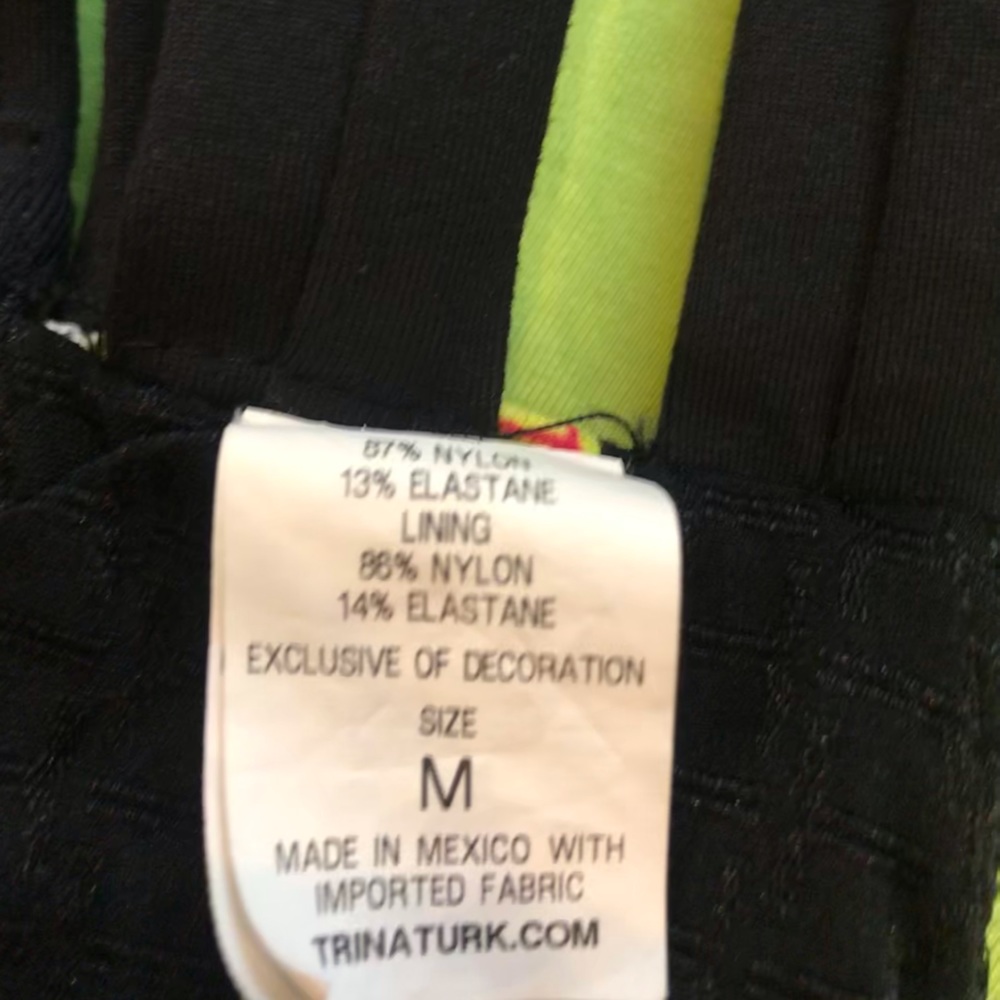 Trina Turk Recreation Sports Bra with ladder Back - Picture 7 of 7